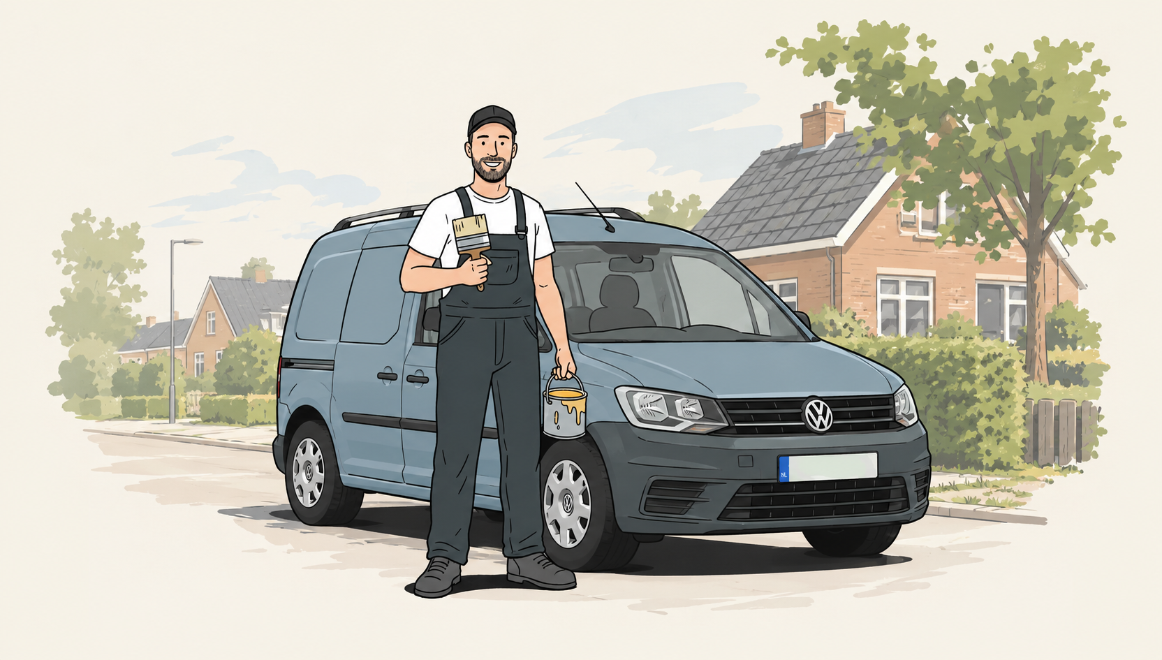 Joachim van HOPPATEE, schilder en klusspecialist in Utrecht